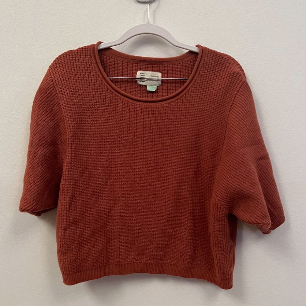 Anthropologie Sweater & Matching Sweater Midi Skirt Set